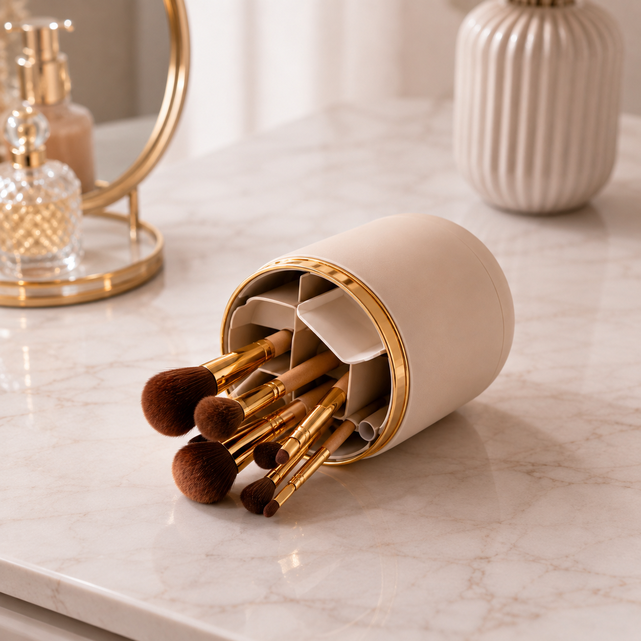 Premium Makeup Brush Organizer
